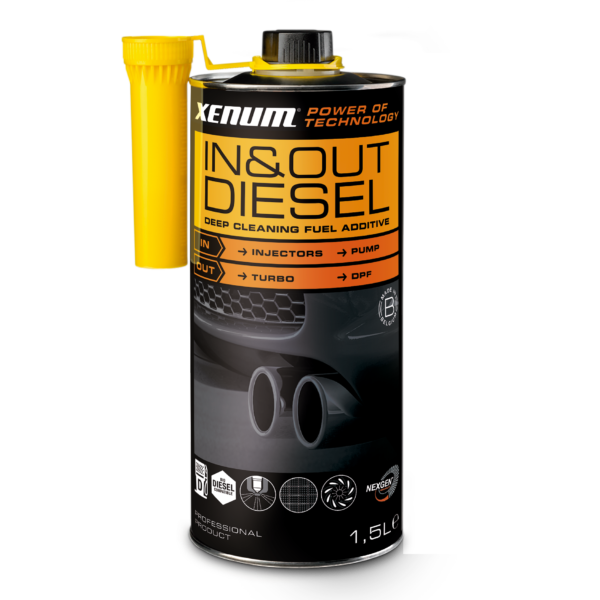 Присадка для чистки впускної і випускної систем дизельного двигуна XENUM IN&OUT CLEANER DIESEL (3192015) 1 | Сила технологій для Вашого Авто