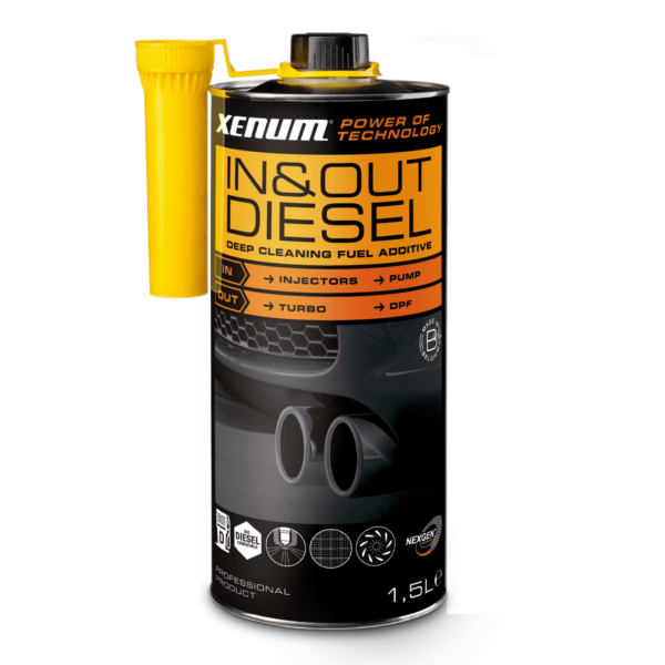 Присадка для чистки впускной и выпускной систем дизельного двигателя XENUM IN & OUT CLEANER DIESEL (3192015)