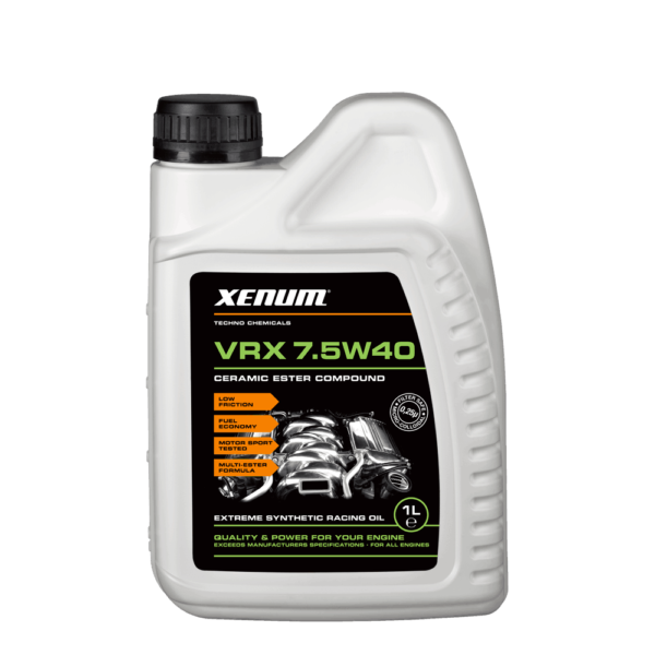 Моторное масло с керамикой XENUM VRX 7.5W40 1 | Сила технологий для Вашего Авто
