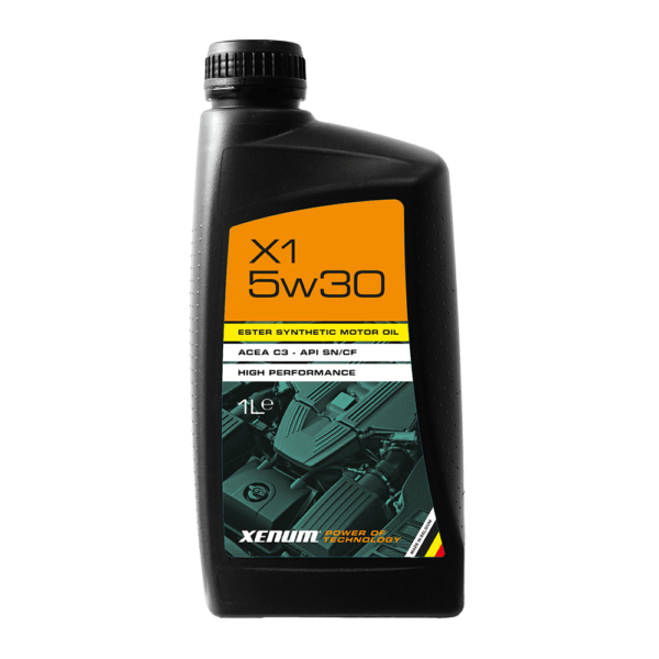 Моторна олива з естерами XENUM X1 5W30 Ester Hybrid