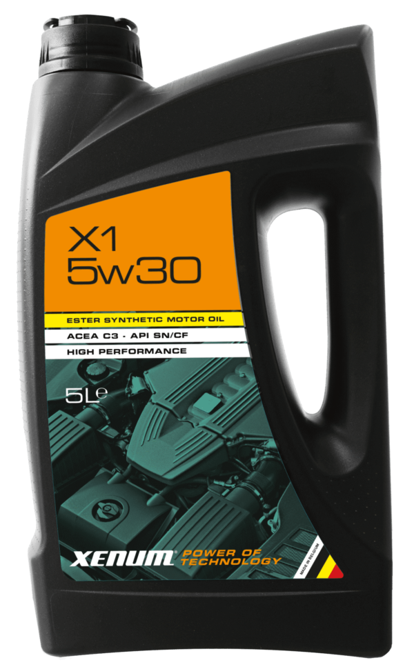 Моторна олива з естерами XENUM X1 5W30 Ester Hybrid 2 | Сила технологій для Вашого Авто