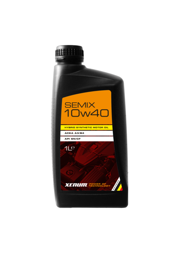 Профессиональное гибридное моторное масло XENUM SEMIX 10W40 1 | Сила технологий для Вашего Авто