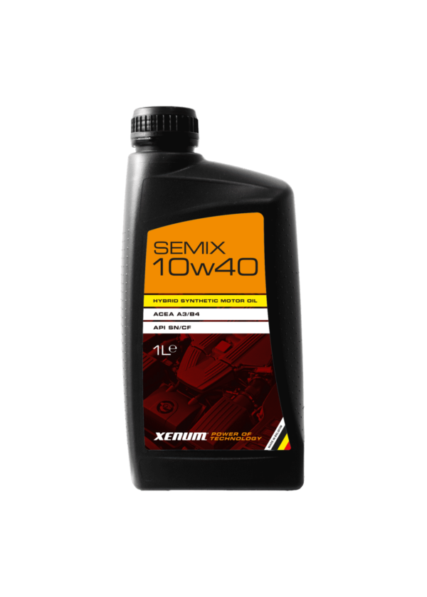 Професійна гібридна моторна олива XENUM SEMIX 10W40 1 | Сила технологій для Вашого Авто