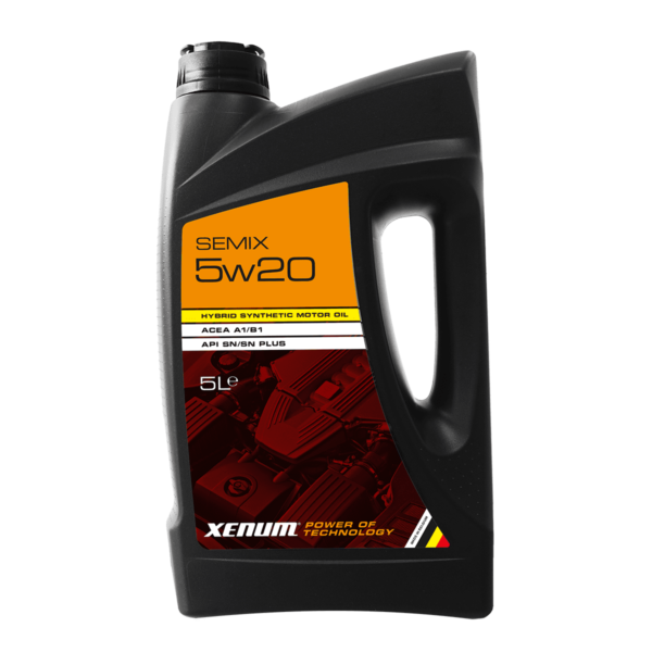 Моторное масло для двигателей с турбонаддувом XENUM SEMIX 5W20 5л (2386005A)
