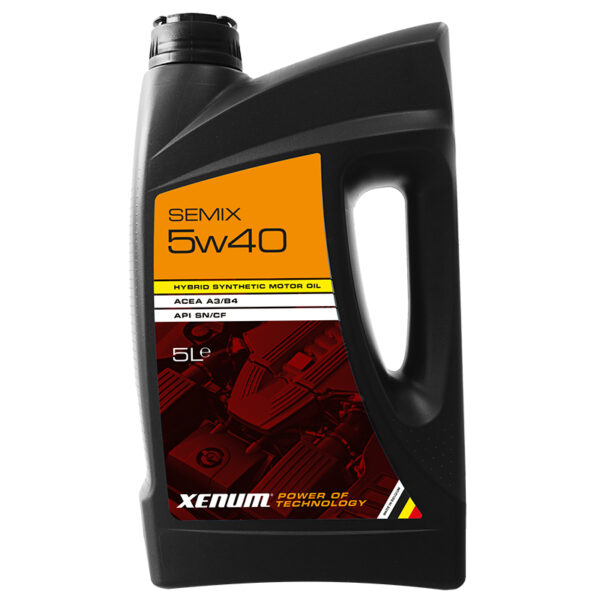 Гибридное синтетическое моторное масло XENUM SEMIX 5W40